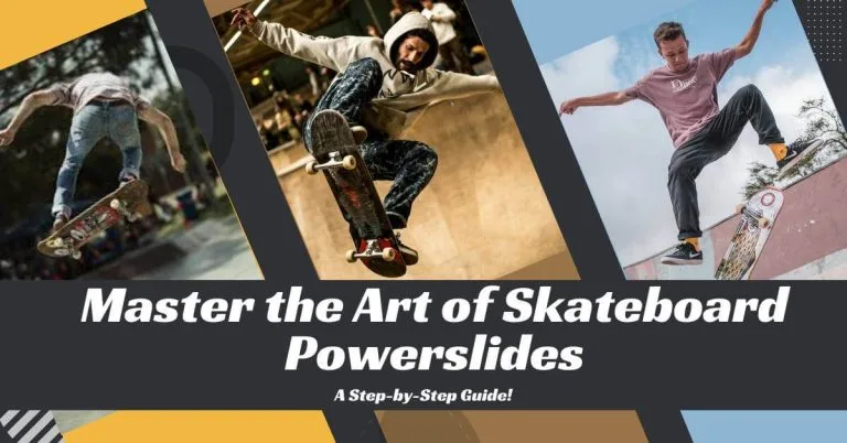 Master the art of Skateboard powerslides