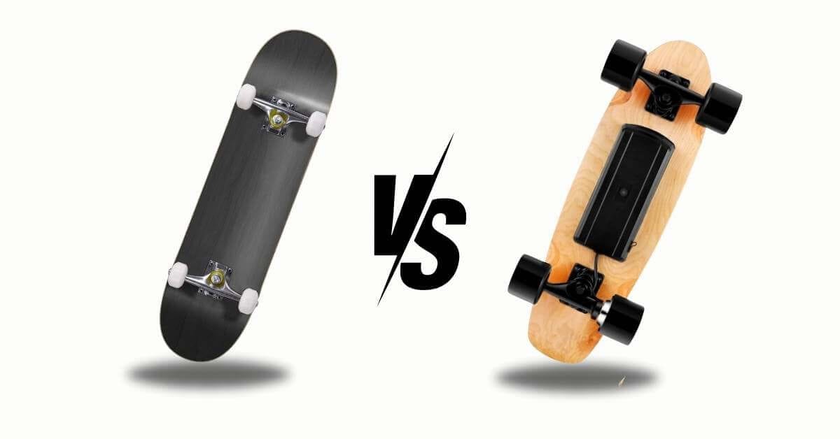 Are Electric Skateboards Fast Than Normal Skateboards?
