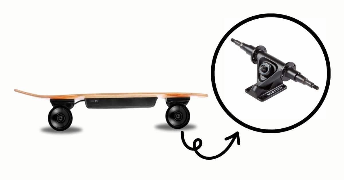 Check your trucks and settings before riding an electric skateboard