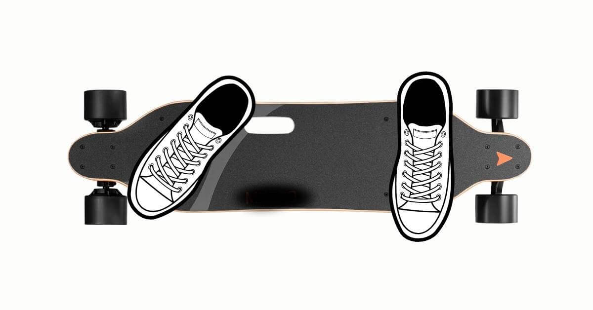 Choose a skateboard stance