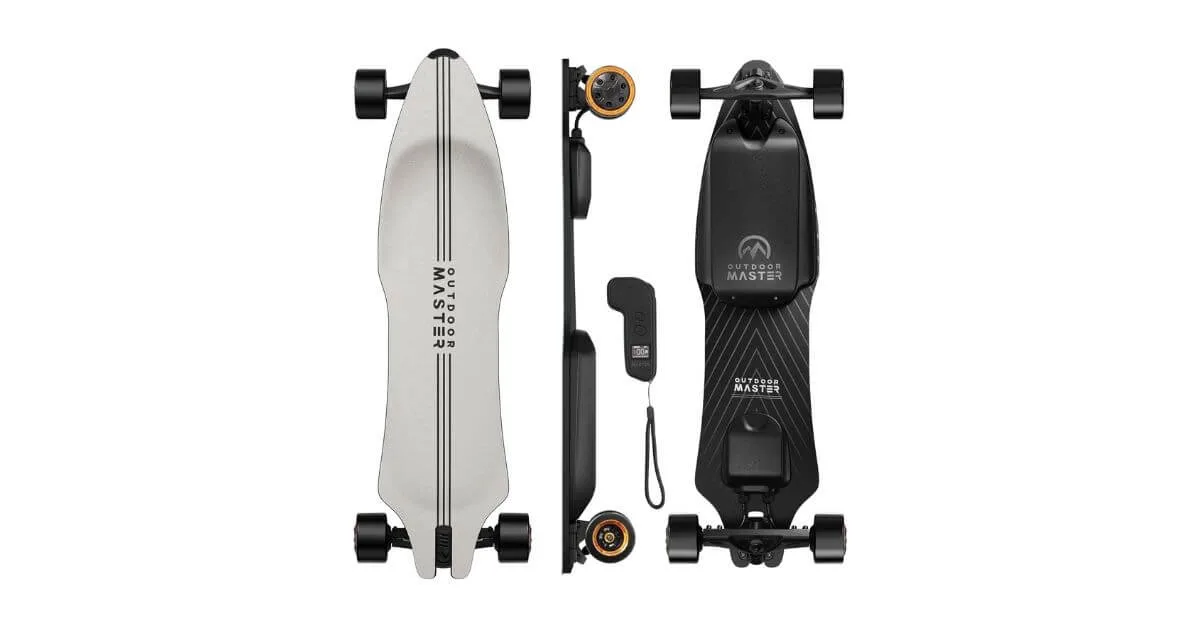 How Fast Do Electric Skateboards Go? Dive Into The Speeds! 10 OutdoorMaster Caribou Electric Skateboard