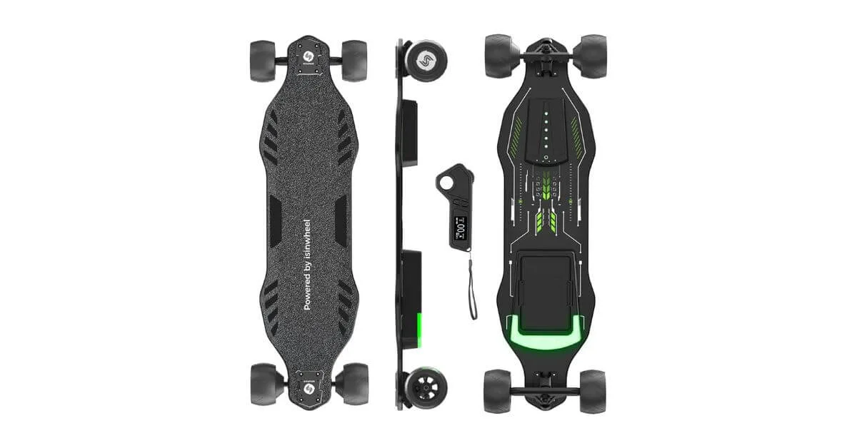 How Fast Do Electric Skateboards Go? Dive Into The Speeds! 11 isinwheel V8_V6 Electric Skateboard