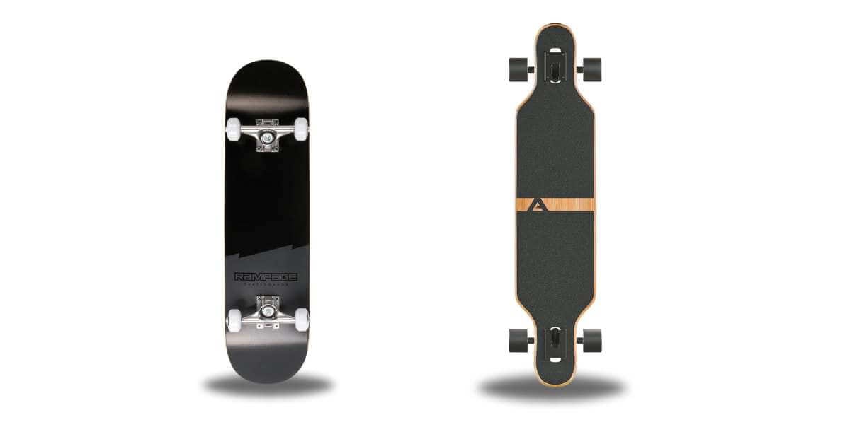 Longboards Heavier than Skateboards