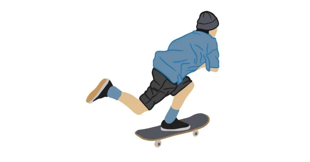 Advanced Techniques _ Push on a skateboard