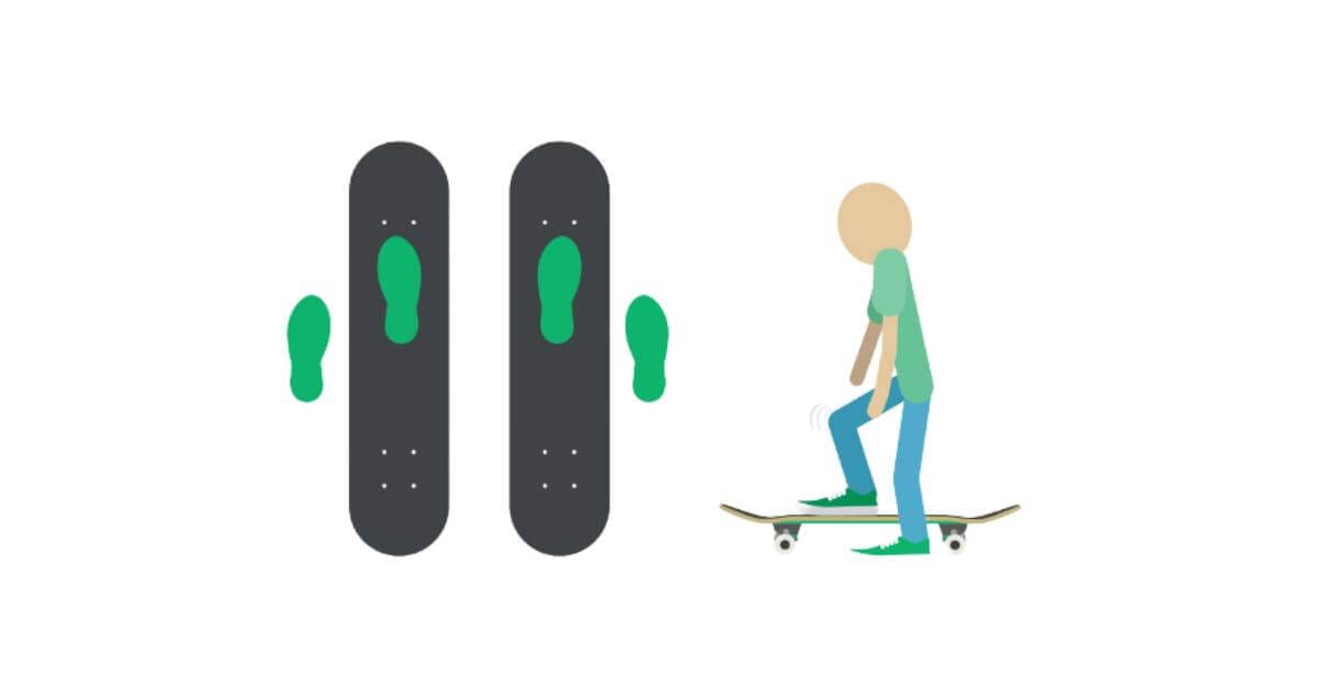 Find Your Stance on skateboard