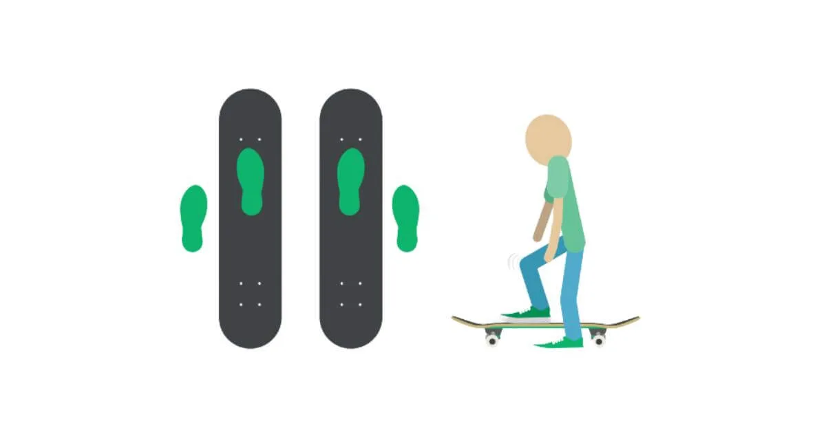 Find Your Stance on skateboard