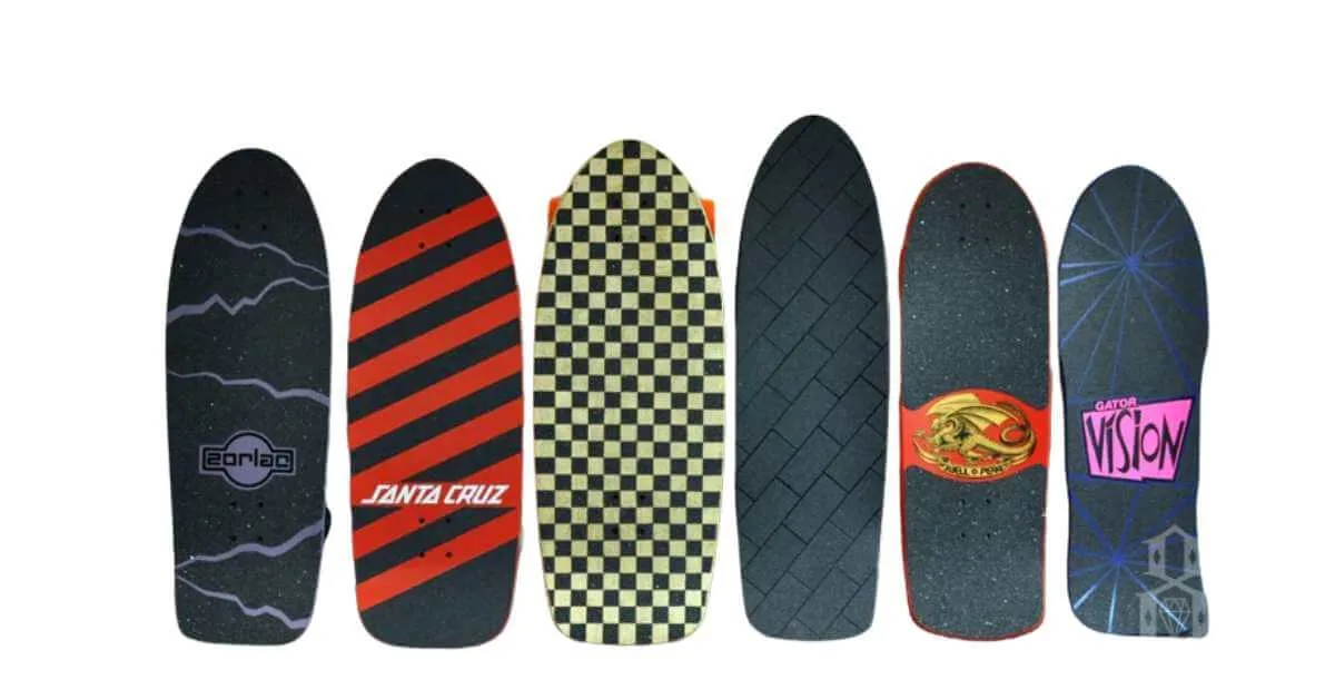 Different Types Of Skateboards | A Complete Guide For Beginners 4 Old School Boards