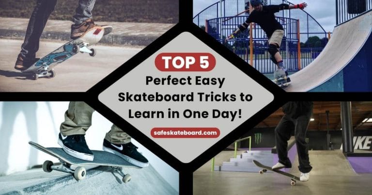 Top 5 Perfect Easy Skateboard Tricks to Learn in One Day!