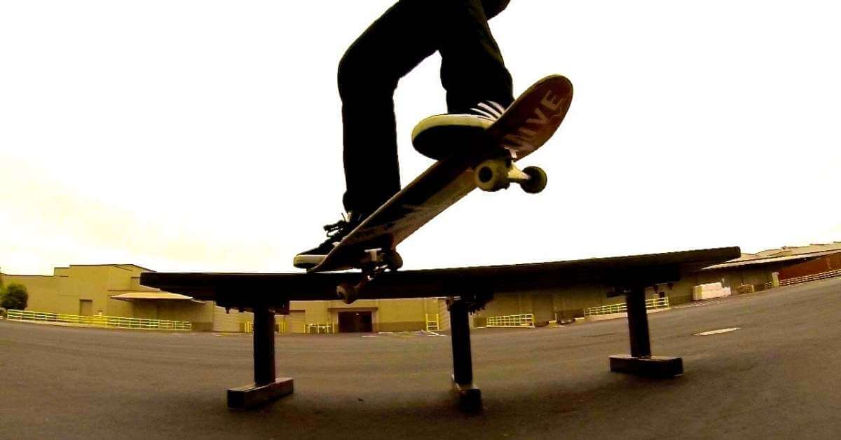 Grind on a Skateboard