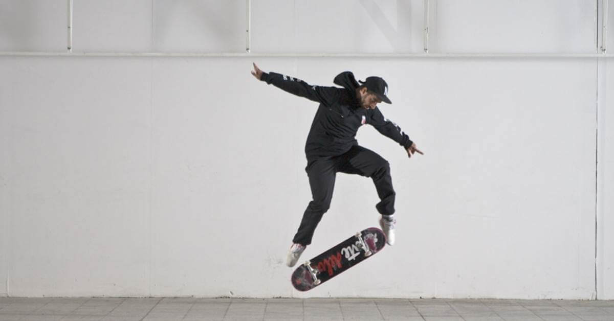 Kickflip Skateboard Trick