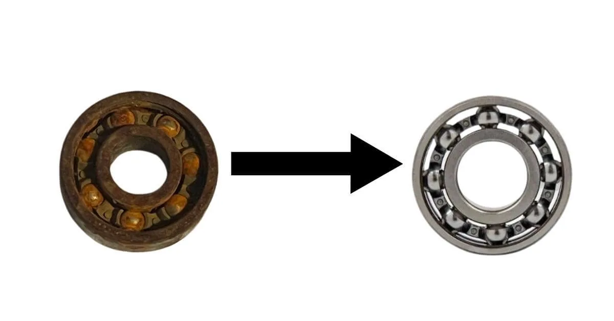 Step-by-Step Clean Skateboard Bearings