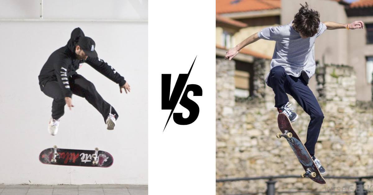 The Difference Between Heelflip and Kickflip