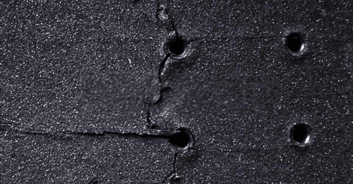 Pressure Cracks On A Skateboard