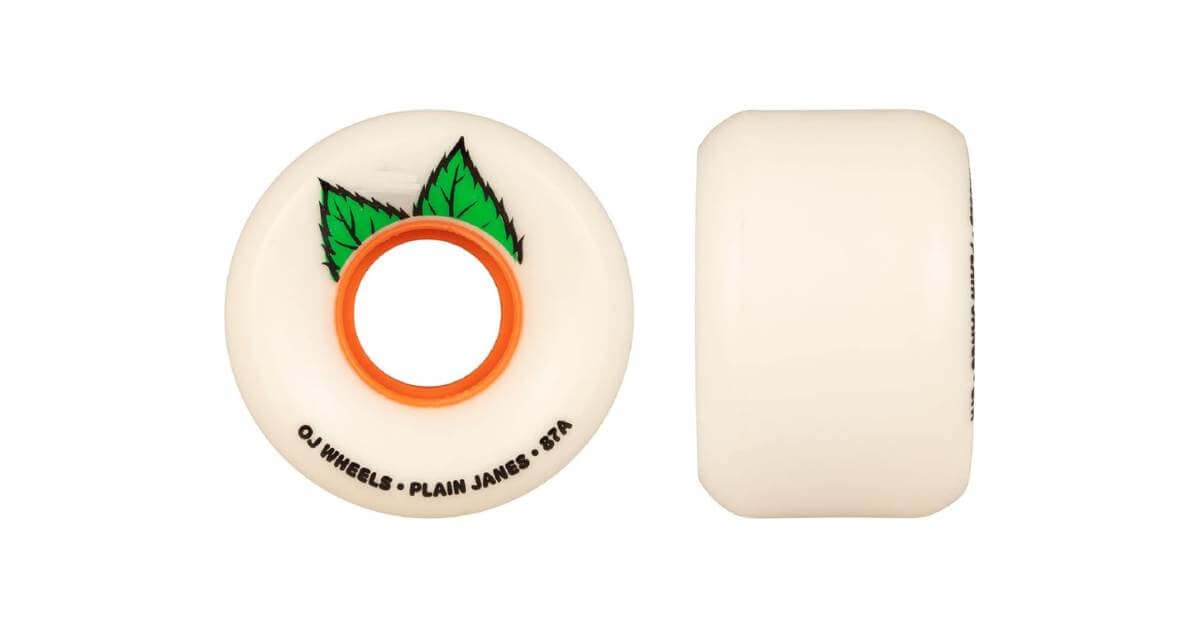 OJ 58mm Plain Jain Skateboard Wheels_ Best Skateboard Wheels for Beginners
