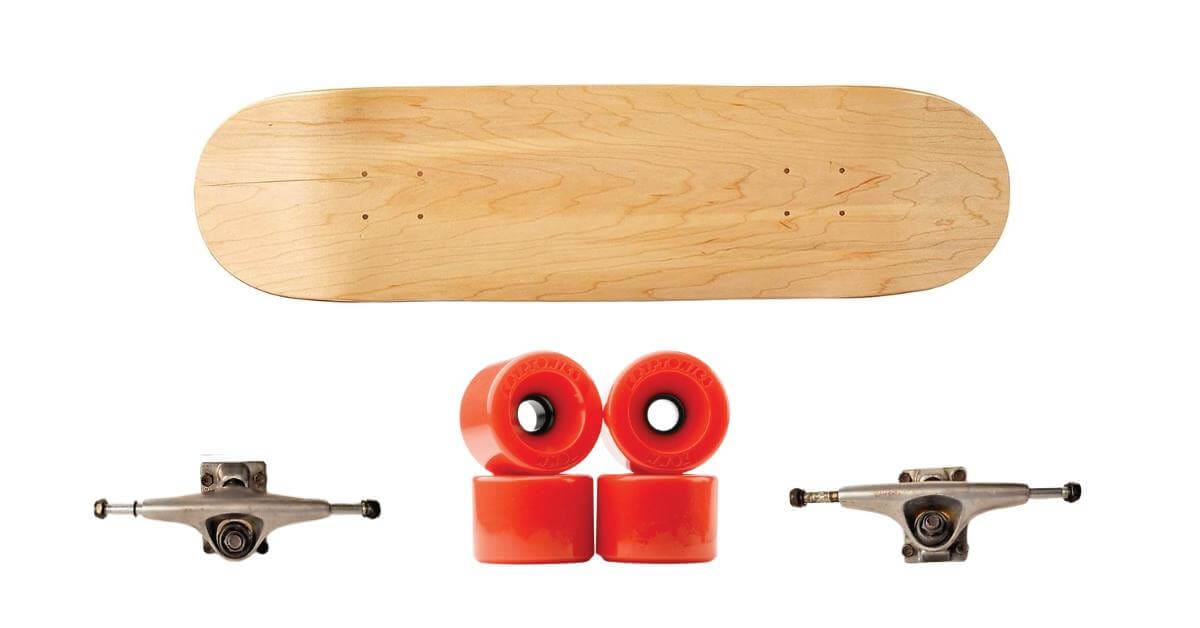 kryptonics skateboards Materials