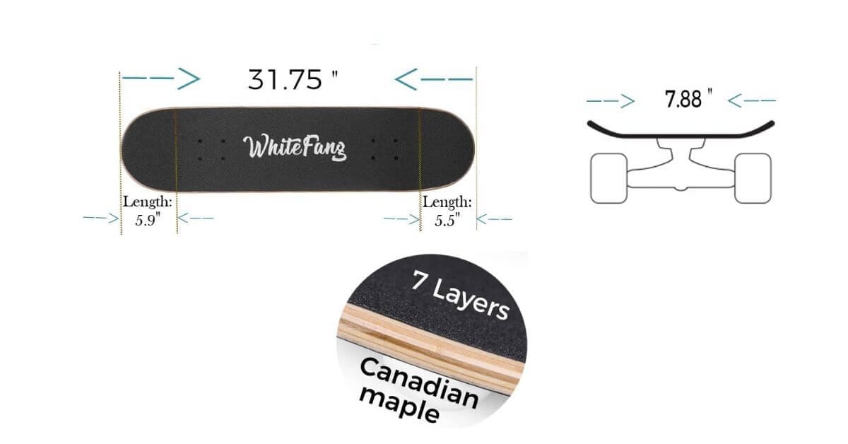 Whitefang Skateboards Key Features & Build Quality
