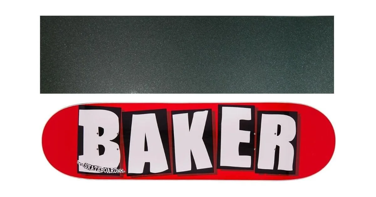 Baker Skateboard Decks: A Simple Guide for Beginners! 3 Baker Skateboard Logo Deck with Griptape