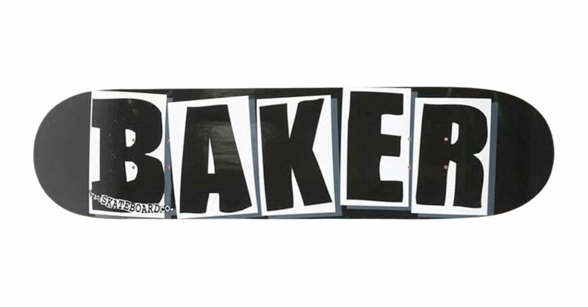 Baker Skateboards Brand Logo Deck