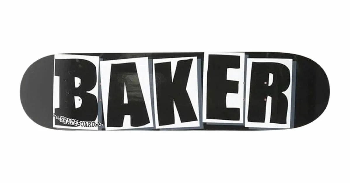 Baker Skateboard Decks: A Simple Guide for Beginners! 1 Baker Skateboards Brand Logo Deck