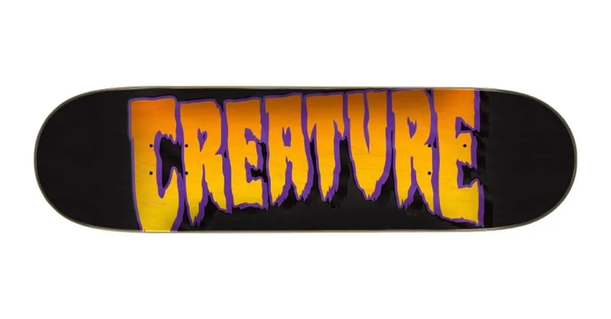 CREATURE Logo Skateboard Deck_ Best Skateboard Decks for Tricks