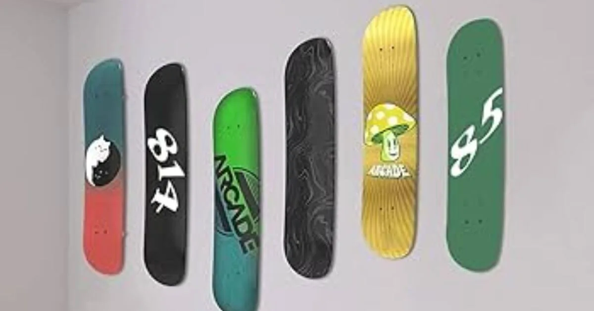 How to Hang a Skateboard on the Wall: Easy Guide for Beginners! 4 How to Hang a Skateboard Deck on the Wall