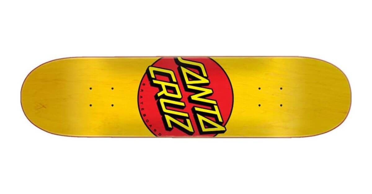 SANTA CRUZ Skateboarding Standard Deck_ Best Decks for Beginners Skateboard