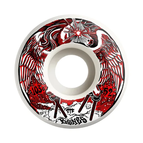 Top 10 Best Pro Skateboarders: With Their Famous Signature Gears! 7 1. Bones Skateboard Wheels Street Tech Formula
