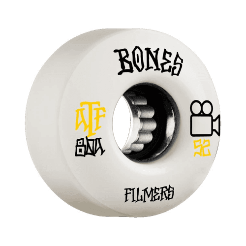 9. Bones Wheels Filmers ATF 80A Skateboard Wheels