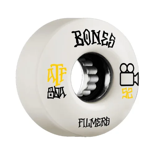 Top 10 Best Pro Skateboarders: With Their Famous Signature Gears! 36 9. Bones Wheels Filmers ATF 80A Skateboard Wheels
