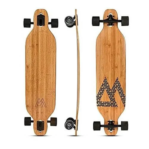 Are Magneto Skateboards Good? Honest Review for Beginners! 2 Magneto Bamboo Longboard Skateboard