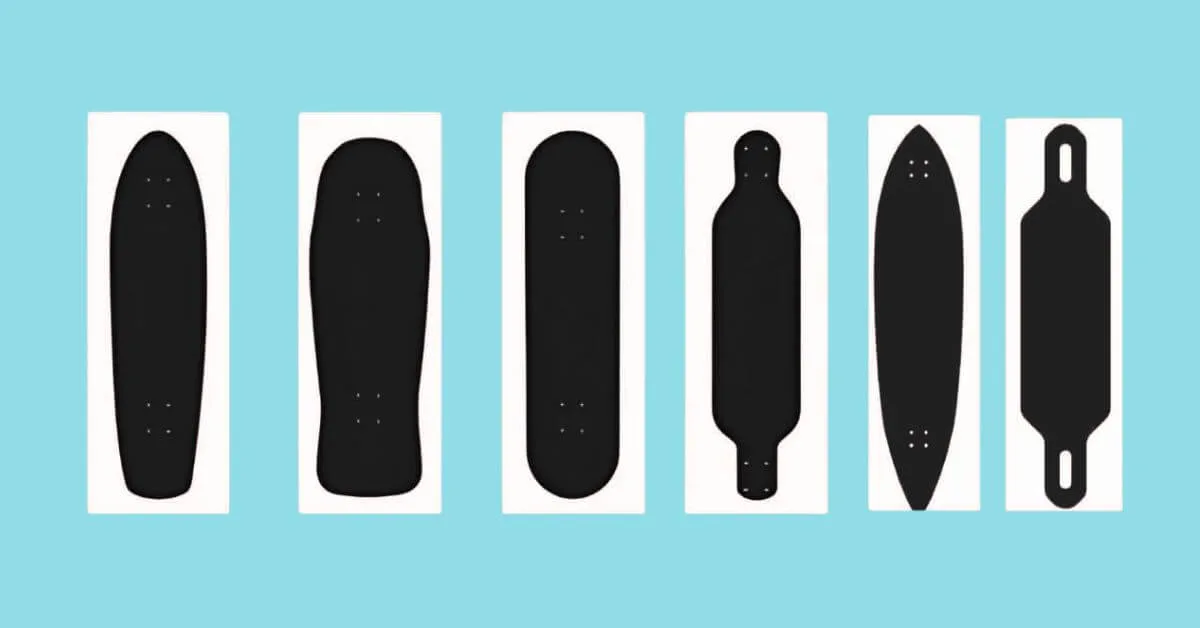 Types of Skateboard Decks: A Simple Guide for Beginners! 5 Types of Skateboard Deck