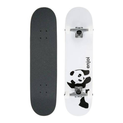 enjoi whitey panda complete skateboard 7.75