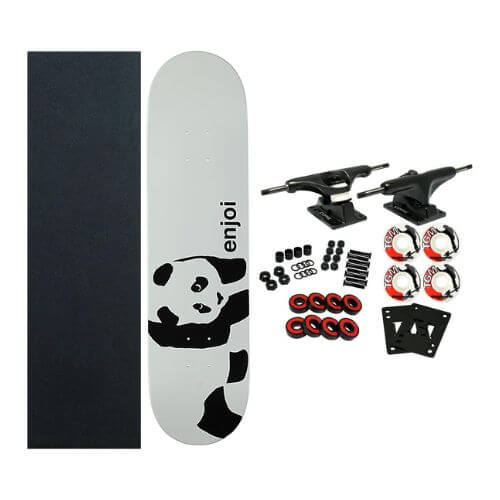 enjoi whitey panda skateboard 8.0”