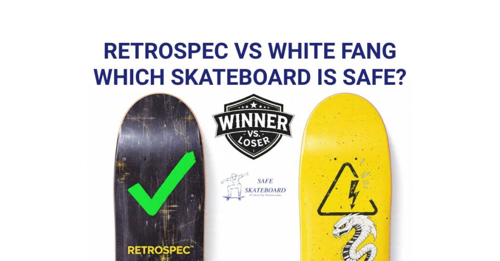 Home 3 Retrospec vs. White Fang SkateBoard