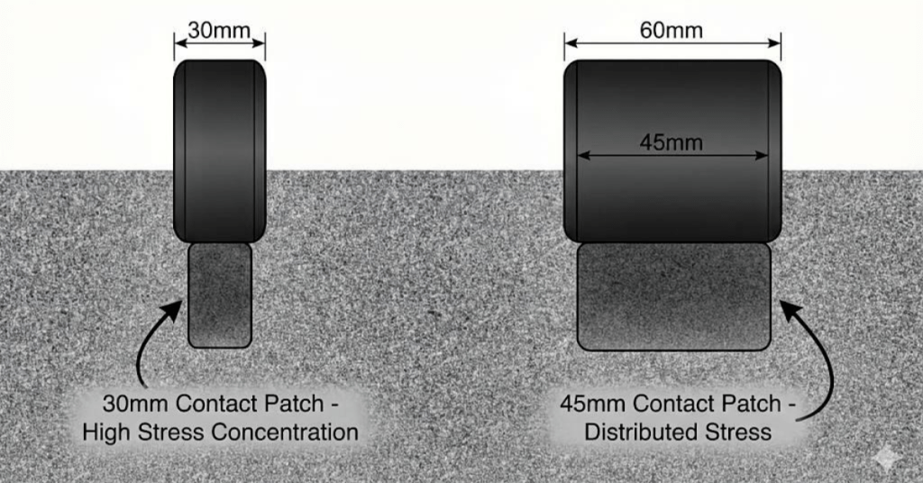 Physics of Grip: Why Your Wheel’s Contact Patch is Your Safety Footprint 4 image