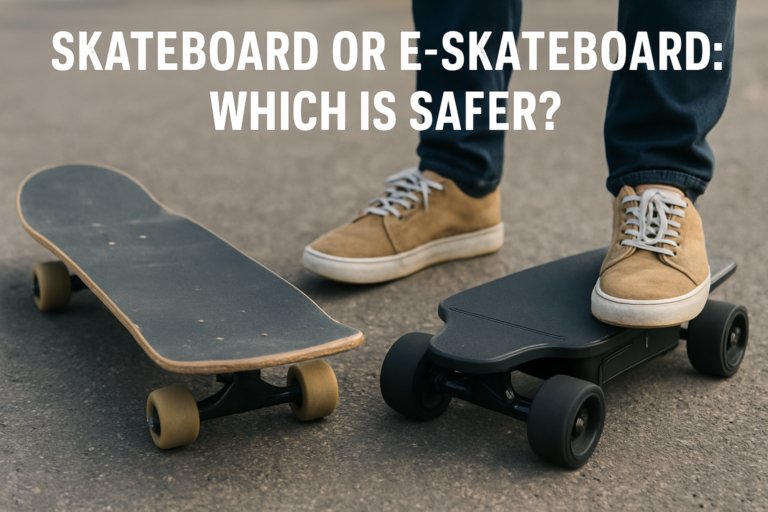Skateboard vs E-Skateboard